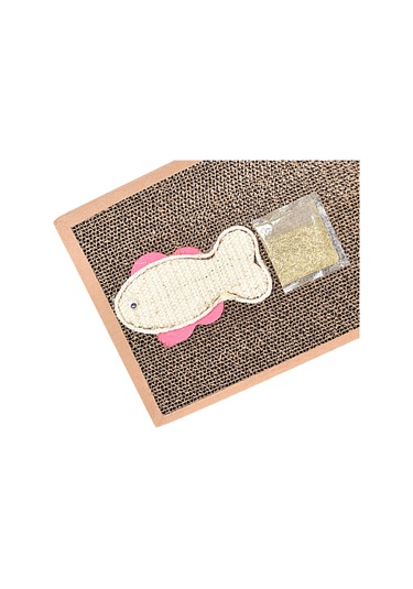 Homyl Kedi Tırmalama Pedi Tırma Tahtası Oluklu Mukavva Evcil