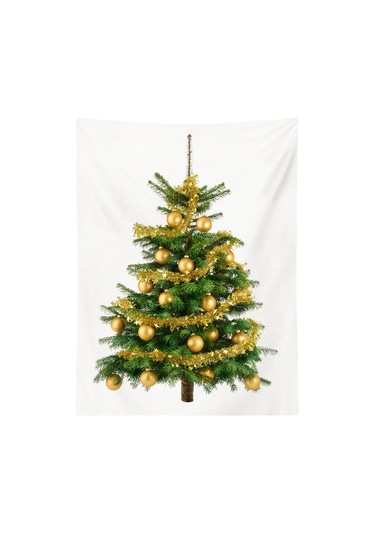 Homyl Yılbaşı Goblen Ağacı Duvar Asılı Yatak Odası Ev Yurt Için