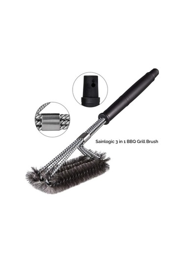 Wondernest Büyük Barbekü Izgara Tavası Temizleme Fırçası, Çok Renkli Seçenekler Çok Renkli