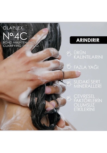 Olaplex Bond Maintenance No:4 Şampuan + No:4C Clarifying Şampuan + No:5 Saç Kremi 3 x 250 G
