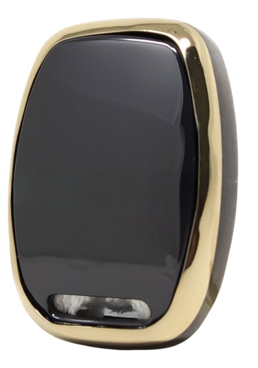 Honda Cr-v Civic Fd6 Accord 3 Buton Nano Anahtar Kılıfı Siyah-gold