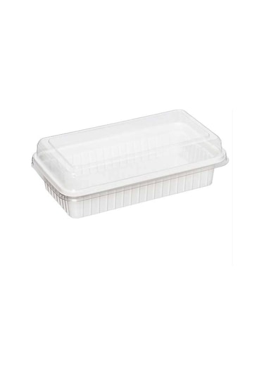 Plastik Dondurma Kabı Beyaz 1000 Gr Kapaklı 500 Adet