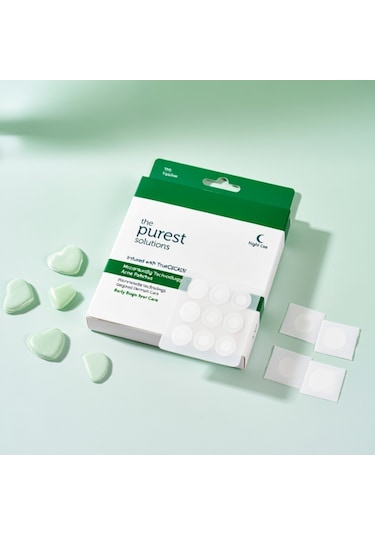 The Purest Solutions Microneedle Teknolojili Akne Bant, Akne Karşıtı Yama, Mikroiğneli Bant, 9'lu