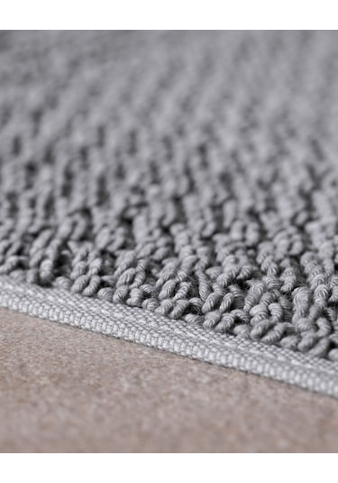 Chevere %100 Pamuk Ayak Havlusu - Gri 8684427204948 Gri