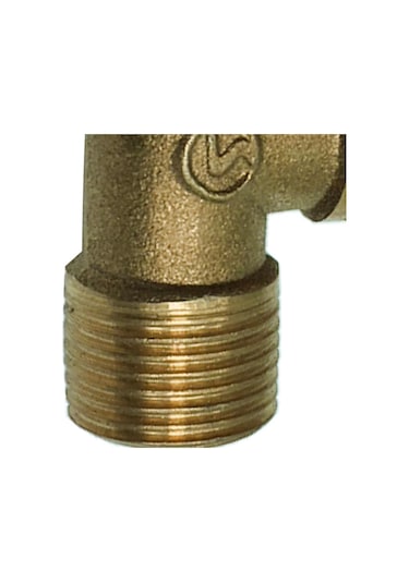 Suntek 1 Adet Çift Erkek Dişli Dirsek Pirinç Adaptör Boru Dn10xdn10