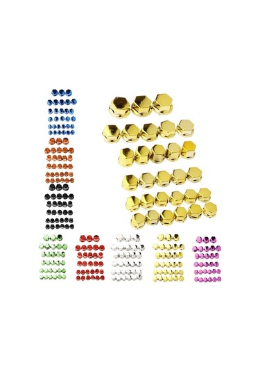 Lichen Uygulanabilir Kawasaki Motosiklet Bws Başlı Vida Kapağı Altın