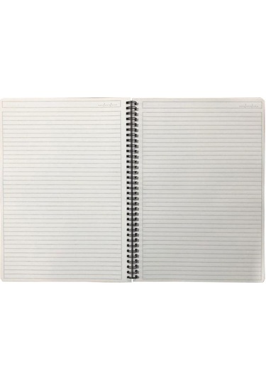 Özgün 407 A4 Karton Kapak Spiralli Defter 120 Yp. Çizgili 3 Adet