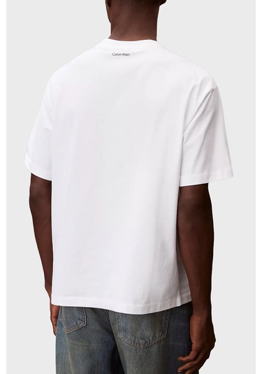 Calvin Klein Erkek T Shirt Lv04rf818g Yaf Beyaz Beyaz Calvin Klein Erkek T Shirt Lv04rf818g Yaf Beyaz Beyaz