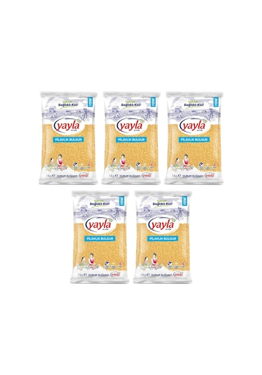 Yayla Pilavlık Bulgur 5 x 1 KG