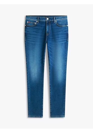 Tommy Hilfiger Mw0mw43142 Wcc Slim Bleecker Erkek Denim Pantolon Mavi