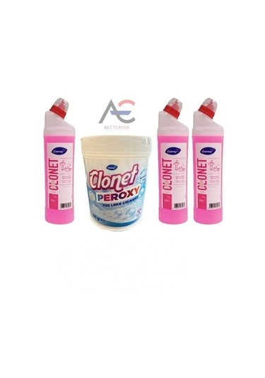 Diversey 4'lü Temizlik Paketi 3 Adet Extra Banyo Temizleyici + 1 Adet Beyazlar İçin Leke Çıkarıcı