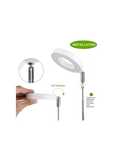 Tongxida 4 Kafa Led Bitki Büyüme Işığı Taklit Güneş Işığı Teleskopik Dolgu Işığı Diğer