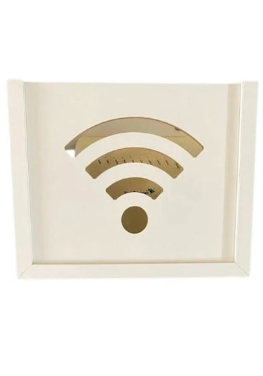 Duvar Düzenleyici Mdf Modem Saklama Kutusu