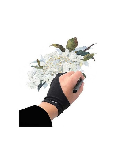 Didadodo Huion Gl200 Çizim Eldiveni - İki Parmaklı, Hafif, Terletmeyen Grafik Tableti Aksesuarı Kullanıcı Dostu Diğer