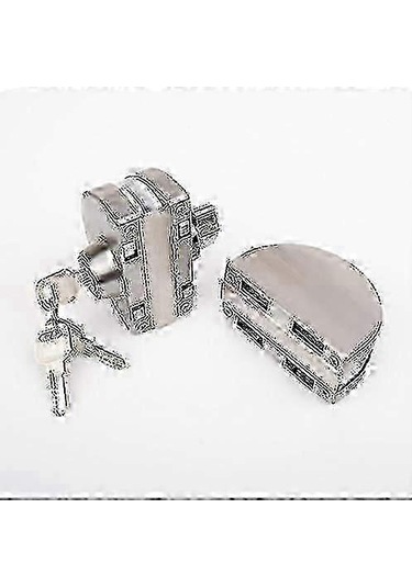 Çift Cam Kapı Kilidi 304 Paslanmaz Çelik, Her İki Tarafı Açık Çer