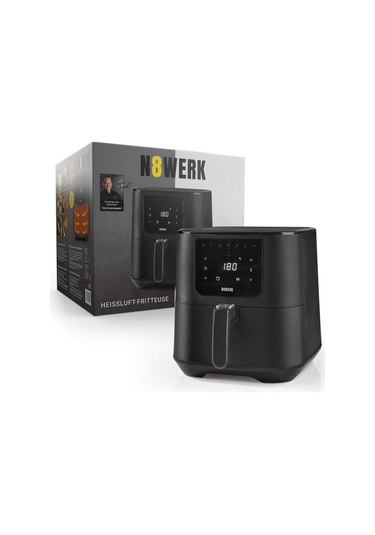 N8WERK Air Fryer - Dijital Ekran 7 Program 5.5l Sepet 1800