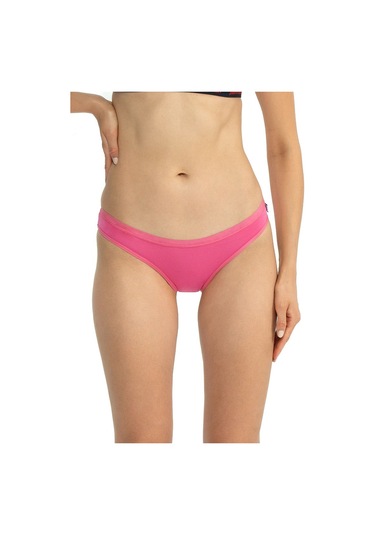 U.s Polo Assn. 66433 Kadın Karışık Desen Pamuklu 3'lü Slip Külot-fuşya Fuşya