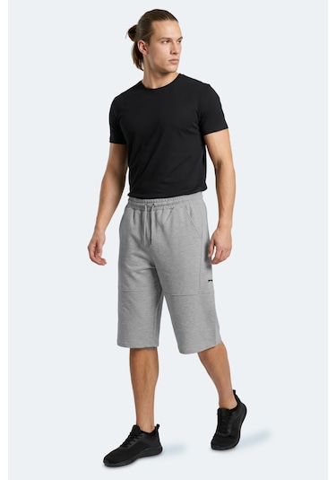 Slazenger Noctura Erkek Kapri Gri Şort