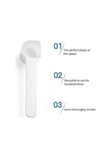 Jeemson 30 Adet 8ml Gıda Grade Plastik Kahve Tozu Kaşığı - Yeniden Kullanılabilir Kapsüller İçin Hijyenik Ve Kolay Temizlenir Diğer