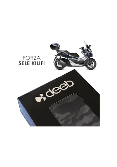 Deeb Honda Forza 250 Kamuflaj Sele Kılıfı Örtüsü Siyah Kamuflaj (507209552)