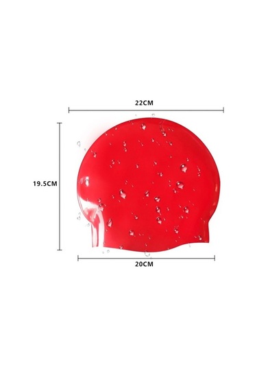 Dm Parlak Dikişsiz Saf Silikon Yüksek Esneklik Profesyonel Yüzme Bone Mor Mor