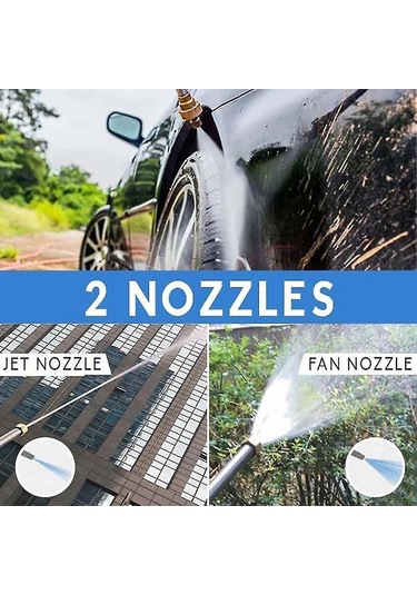 Yaozixa Dual Yüksek Basınçlı Fıçınlı Temizleyici: Elektrikli Su Jetli Aracı, Ev, Bahçe Ve Klima Temizliği İçin Dayanıklı Ve Kolay Kullanım