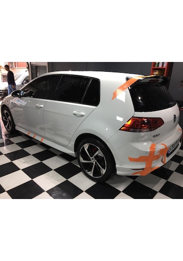 Volkswagen Golf 7 Oettinger Bagaj Üstü Spoiler -plastik Rüzgarlık