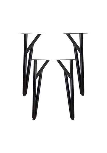 Metal Masa Ayağı 4lü Set Ayarlı Bingolu Metal Ayak 1,5mm Kalınlık