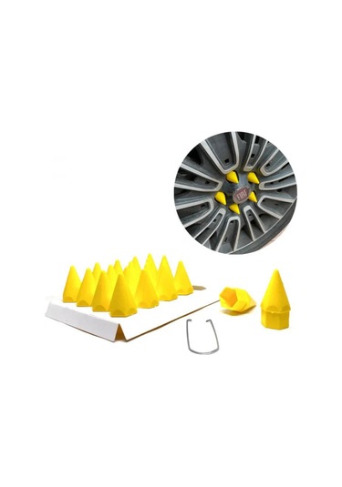 Sivri Mermi Bijon Kapağı Sökme Aparatlı Sarı 19 Mm