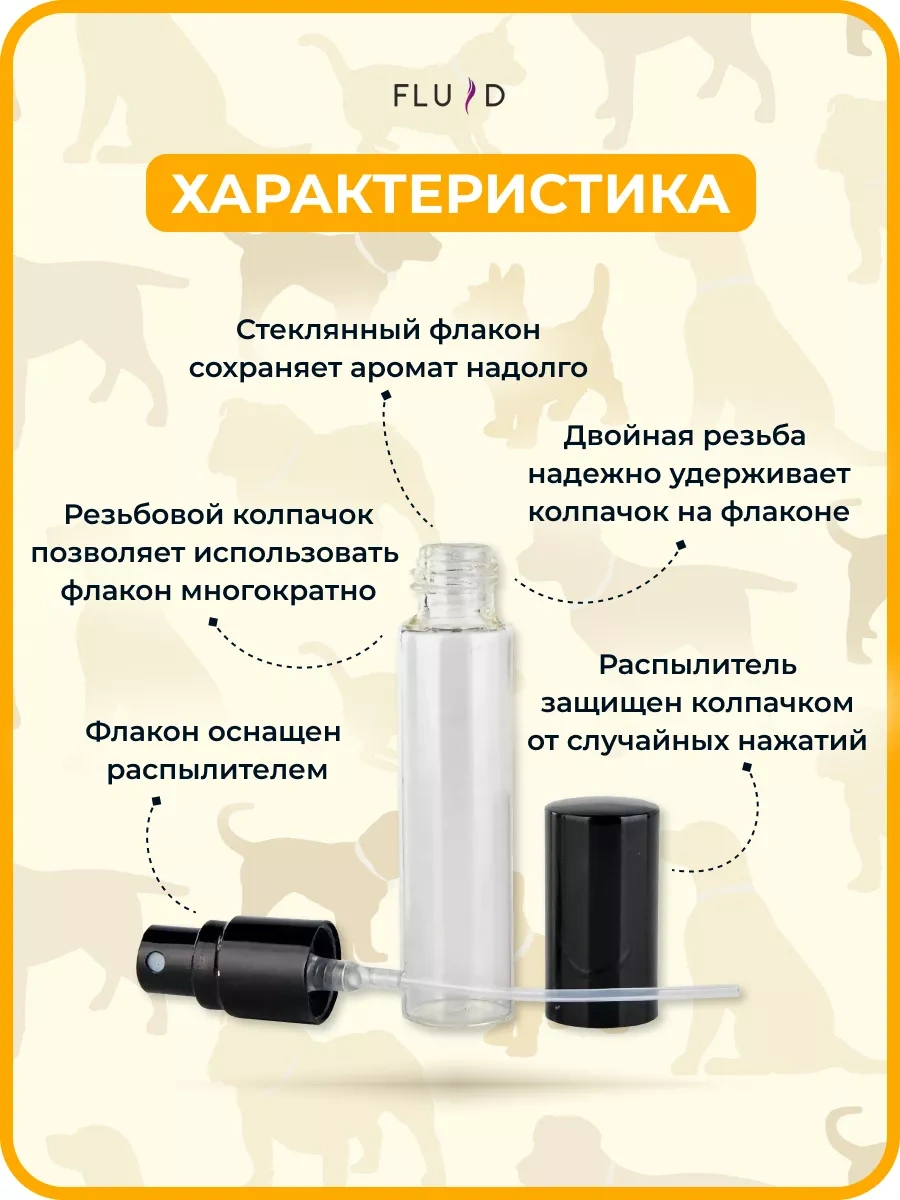 Fluid Köpekler İçin 5 Çeşit Kokuya Sahip Kürk Spreyi Parfüm 222176243