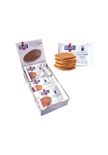 Mr.waffle Caramel Waffle 26 Gr 18 Li Kutu