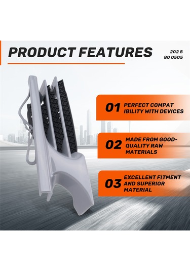 Synodicmonth Mercedes Benz C Sınıfı W202 1998-2001 İçin 1 Çift Araba Ön Tampon Çekme Kancası Kapağı Çekme Deliği Kapağı Römork Trim Kapağı