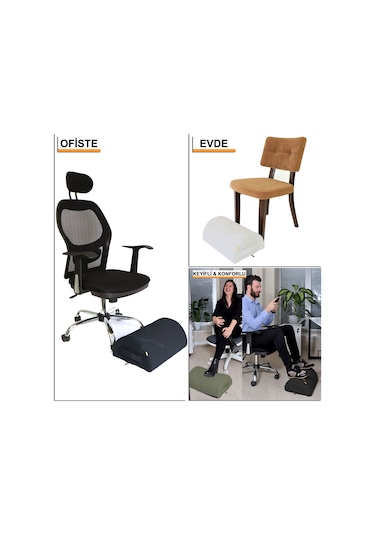 Beddo Bambu Serisi Masa Altı Ayaklık Yastık