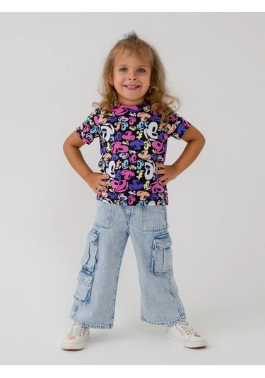 Natıvıa Baskılı Tişört 409979095 Mavi