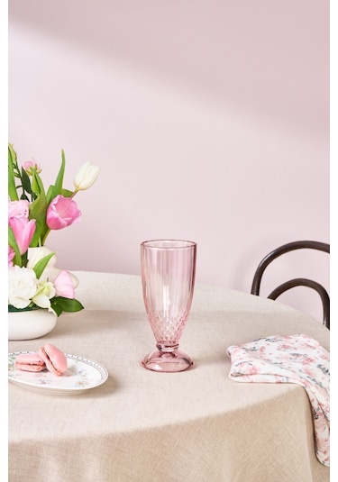 Karaca Minton Meşrubat Bardağı Açık Pembe Pembe