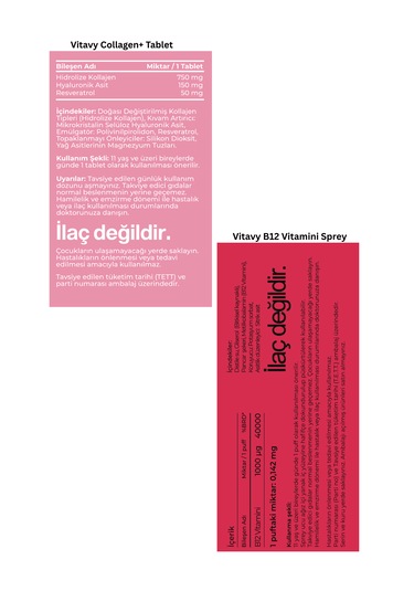 Collagen & Hyaluronic Acid & Resveratrol 1x30 Tablet Ve Methylc