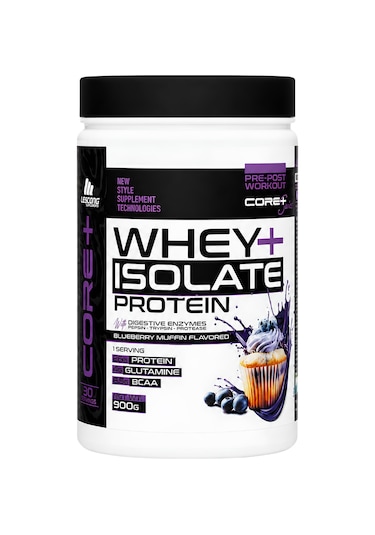 Mustang Nutrition Core+ Series Isolate Whey Protein Tozu 900 Gr 30 Servis Yaban Mersinli Kek + Shaker + Protein Kahve Hediyeli Diğer