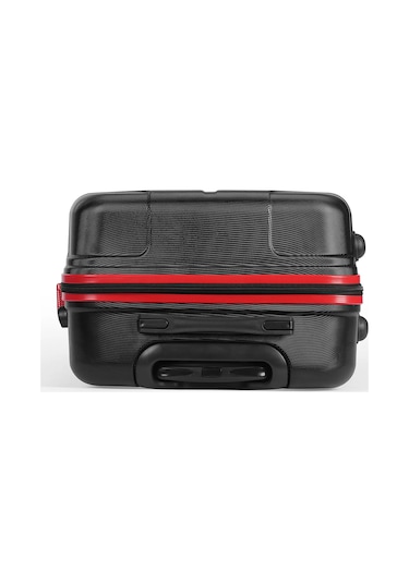 Wexta Wx-1002 Stl Serisi Siyah /kırmızı Büyük Boy Stl Series Valiz Kırmızı