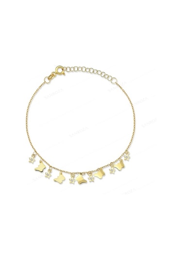 Kelebek Kombin Gümüş Takı Seti