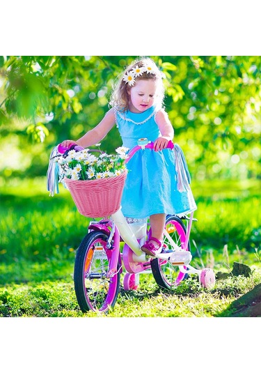 Youtek Küçük Siyah Pp Dikişli Sepet - Bisiklet, Scooter, Yürüme Arabası İçin Taşıma Sepeti Siyah