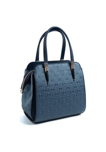 Silver Polo Sp1136 Kadın El Çantası Logolu Lacivert-lacivert