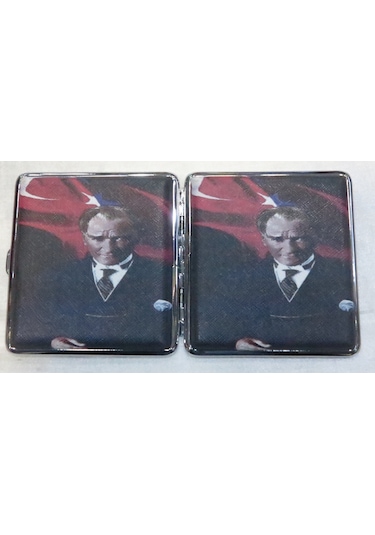 Sigara Tabaka(Kısa Sigara)9.50cm/9.50cm Boyutlarında-ATATÜRK