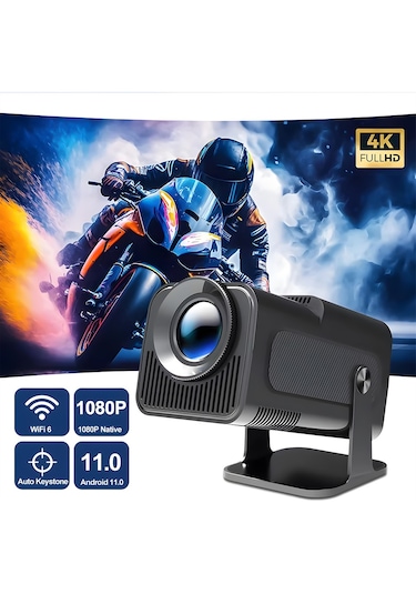 Idragon Hy320 Mini Siyah Taşınabilir Sinema Projeksiyon Cihazı