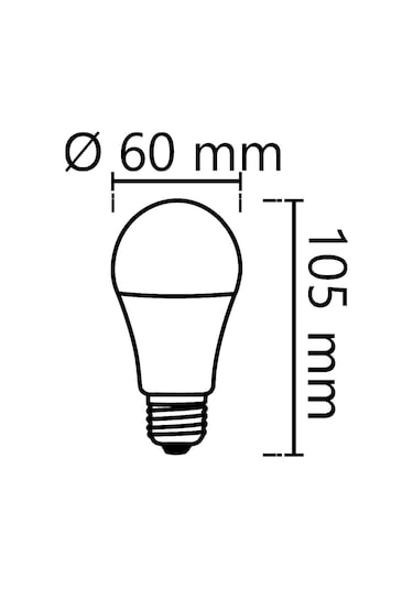 Noas 15 Adet 9w Led Ampul 6500k Beyaz Işık E27 Duy - 810 Lümen Yl95-9011 15 Adet
