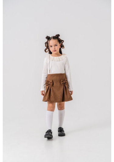 Smile Kids Etekli Kız Takım Çok Renkli