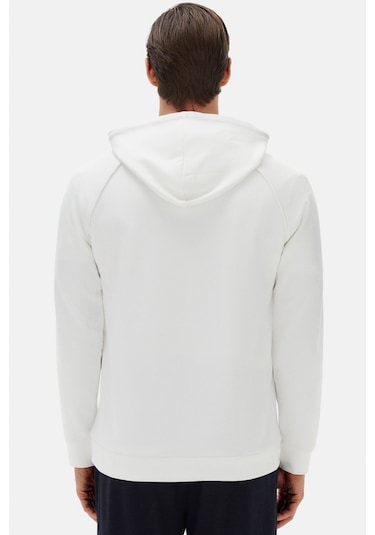 Twn Slim Fit Ekru Düz Rayon Sweatshirt 4ece24702002m Çok Renkli