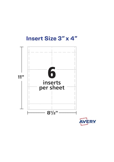 Avery L4786 Etiket Dolgu - 7,6 X 10,2 Cm - Box 300 5392 - 5'li