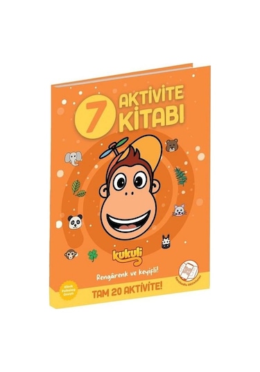 Kukuli Aktivite Kitabı - 7 - Buket Kurt - Beta Kids