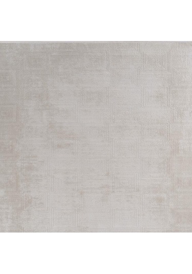 Gabardin Halı Omega 381a Serisi Triko Akrilik Salon Oturma Yatak Odası Halısı Krem