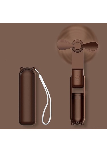 Fortunelane Soğutucu + Powerbank + Fener Çift Fonksiyonlu Usb Cepli Fan, Taşınabilir Dış Mekan Klima